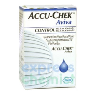 Accu-chek Aviva Auto Control Solution (2 x 2.5ml)