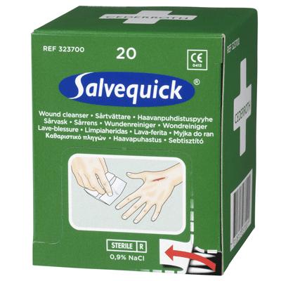 Cederroth Salvequick Refill Wipes (20)