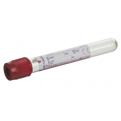 Vacutainer Tube Serum 6ml Red Top (100)