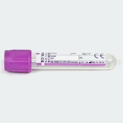 Vacutainer Tube EDTA 4ml Lavender Top (100)