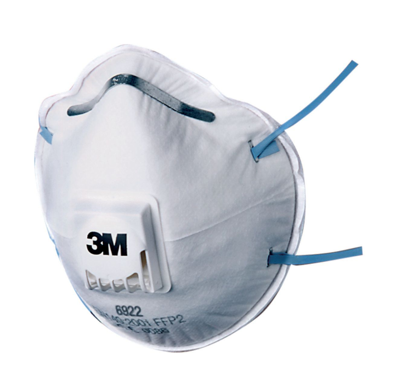 3M FFP2 Valved Disposable Respirator - 6922 (10)