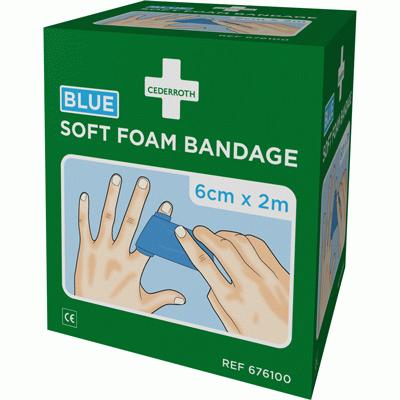 Cederroth Soft Foam Bandage - Blue (2)
