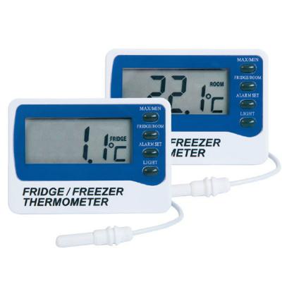Max/Min Fridge Thermometer with Alarm & Probe