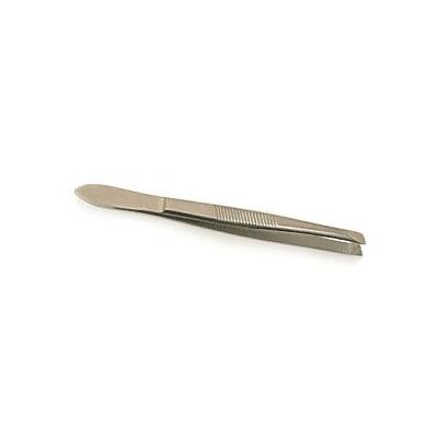 Epilation Forceps - Oblique End - 3.5 inch / 9cm