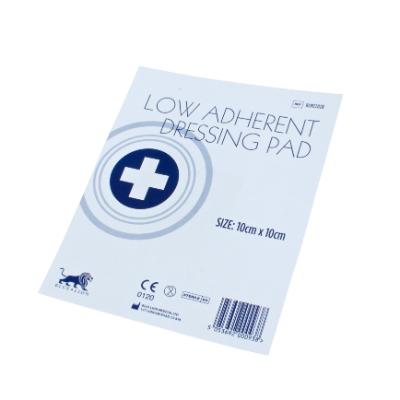 Low Adherent Dressing Pad - 10cm x 10cm (25) in Grip Bag