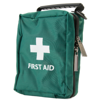 First Aid Bag - Green - Medium - 140mm x 100mm x 70mm
