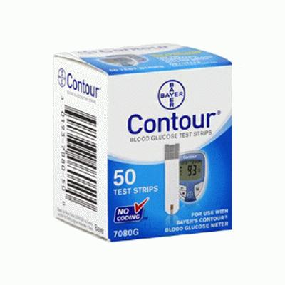 Contour Blood Glucose Test Strips (50)