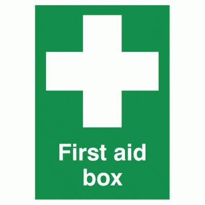First Aid Box - 70 x 50mm - Rigid