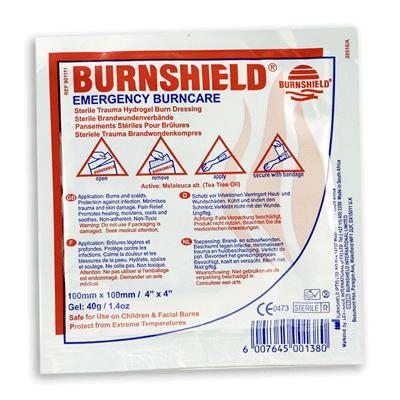 Burnshield Burn Dressing - 10cm x 10cm