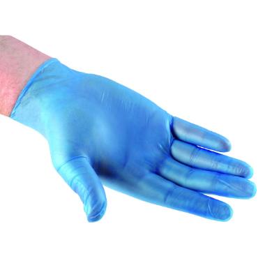 Blue Vinyl Gloves - X-Large (100)