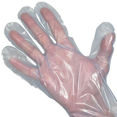 White Polythene Gloves - Medium (100)