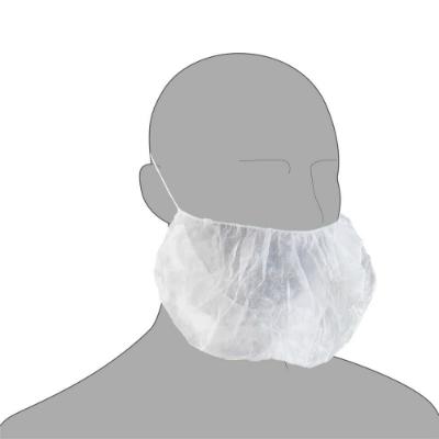 Disposable Beard Mask - White (100)