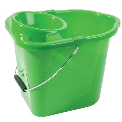 Green Mop Bucket - 12L
