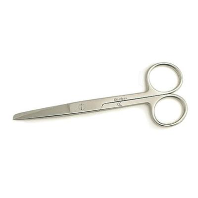 Dressing Scissors - Straight - Sharp/Blunt - 4 inch 10cm