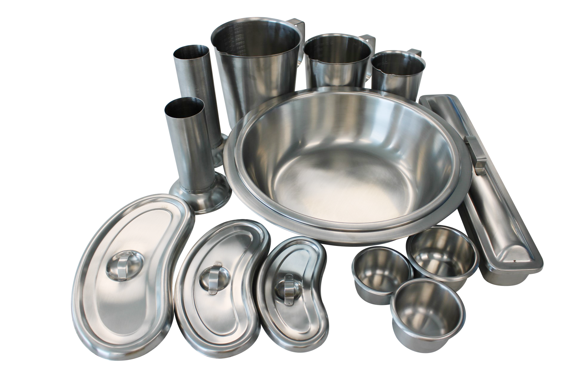 Stainless Steel Kidney Tray WITH Lid 10