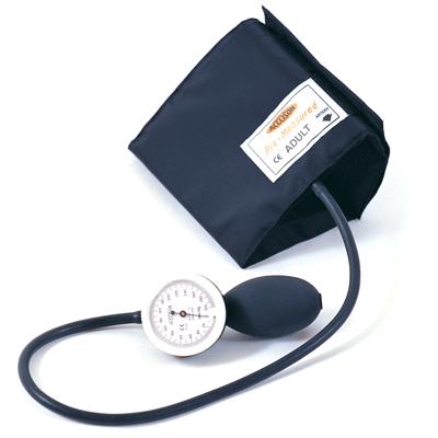 Limpet Aneroid Hand Sphyg with Velcro Cuff - Straight Tube