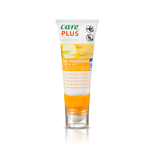 Care Plus 2-in-1 Face & Lip Sun Protection - 20ml