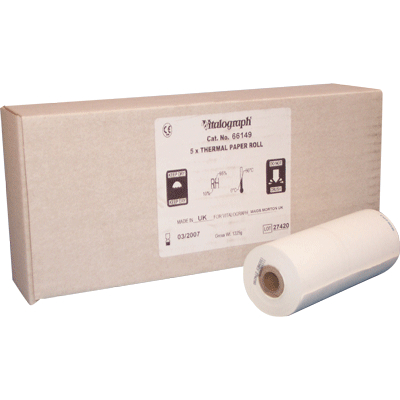 Thermal Printer Paper Rolls for Vitalograph Spirometer (5)