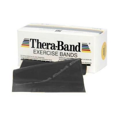 TheraBand Black Special Heavy Dispenser Pack - 5.5m