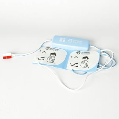Paediatric Defibrillation Pads with Built-In Attenuator