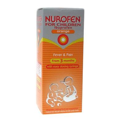 Nurofen for Children Orange - 200ml with Syringe *P*