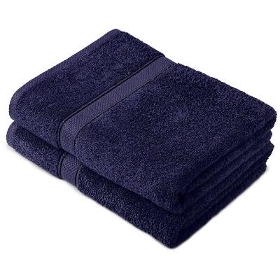 Bath Towels - Navy (2)