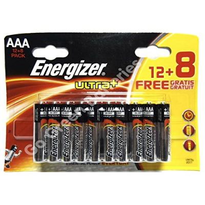 Energizer LR03 AAA Batteries (20)