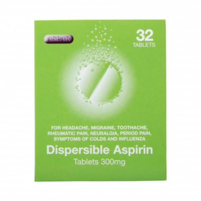 Aspirin Tablets - 300mg (32) *P*