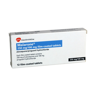 Atovaquone Proguanil (Malaria) Tablets (12) *POM*