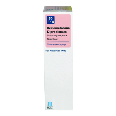 Beclometasone Nasal Spray - 50mcg (200 Dose) *POM*