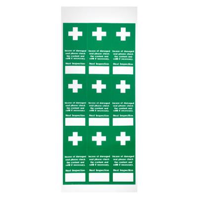 Tamperproof First Aid Labels - 20mm x 45mm (100)