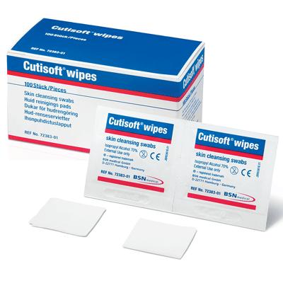 Cutisoft Pre-injection Swabs (100)