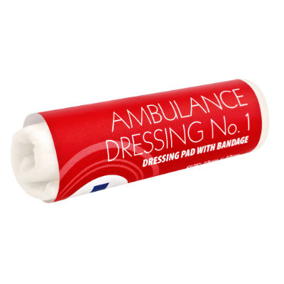 Ambulance Dressing No. 1 - 12cm x 10cm