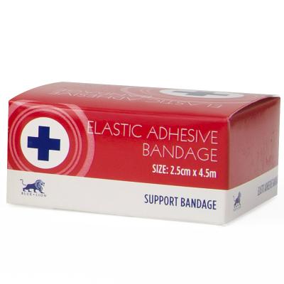 Elastic Adhesive Bandage - 2.5cm x 4.5m - Boxed