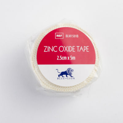 Zinc Oxide Tape - 2.5cm x 5m