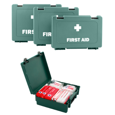 BS 8599-1:2019 Compliant Medium First Aid Kit in Standard Box