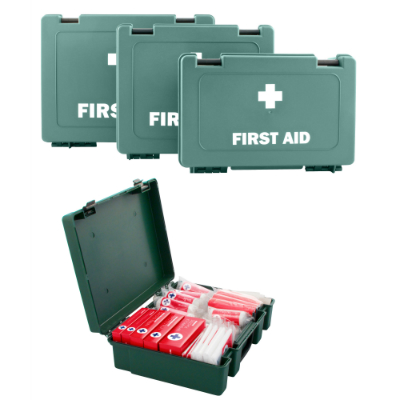 BS 8599-1:2019 Compliant Large First Aid Kit in Standard Box