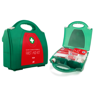 BS 8599-1:2019 Compliant Medium First Aid Kit in Contemporary Box