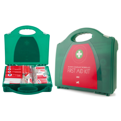BS 8599-1:2019 Compliant Large First Aid Kit in Contemporary Box