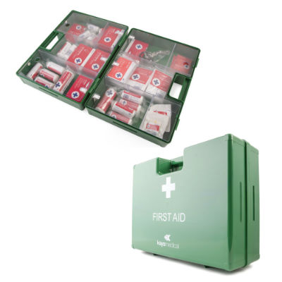 BS 8599-1:2019 Compliant First Aid Kit in Deluxe Box - Large