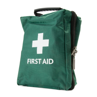 First Aid Bag - Green - Large - 190mm x 120mm x 80mm