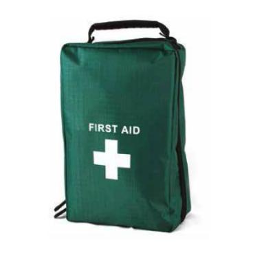 Deluxe Travel First Aid Kit in Green First Aid Bag