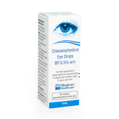 Chloramphenicol Eye Drops - 10ml *P*