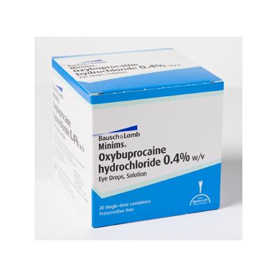 Minims Oxybuprocaine Hydrochloride - 0.4% (20) *POM*