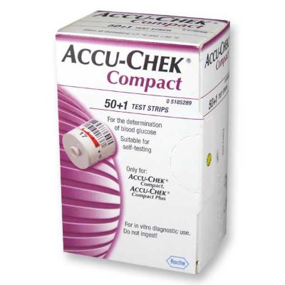 Accu-Chek Compact Glucose Strips 3 x 17
