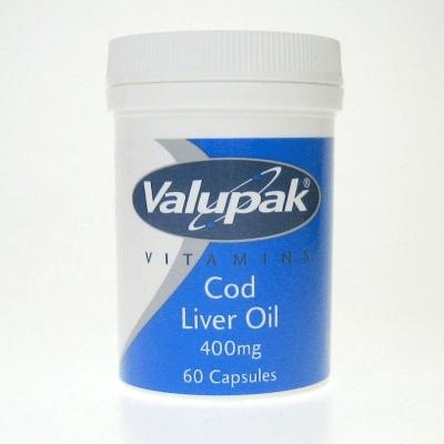 Cod Liver Oil One A Day Capsules (60)
