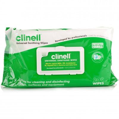 Clinell Universal Sanitising Wipes (200)