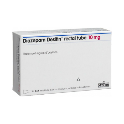 Diazepam Rectal Tubes 10mg/2.5ml (5) *POM*