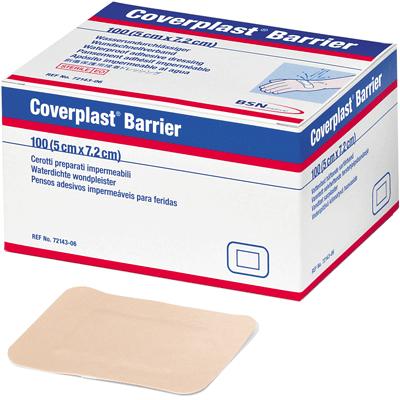 Coverplast Barrier Plasters - 5cm x 7.2cm (100)