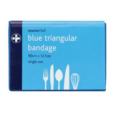 Blue Disposable Non-Woven Triangular Bandage (ORDER IN 10s)